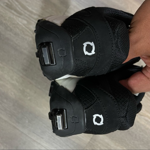 MENS ZEROTIE ROCKY RUN CHARCOAL BLACK SNEAKERS SHOES SIZE W7 - Picture 10 of 10